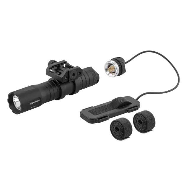 skywoods – torcia ultra high con accesori 1010 lumen  black
