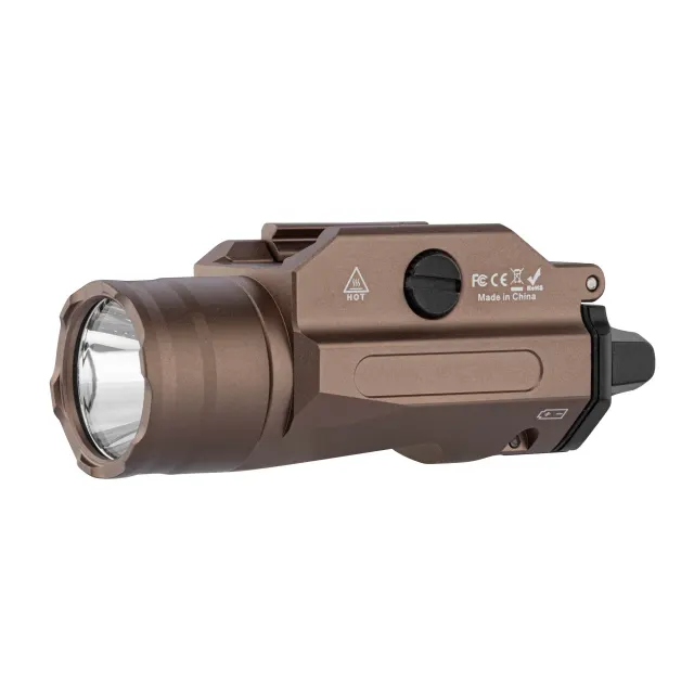 Skywoods – Torcia Blizzard con slitta integrata 1020 Lumen Tan