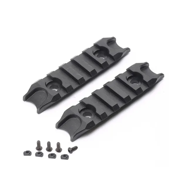 Slitte per Rail M-LOK Nere (2 pz) – G&G