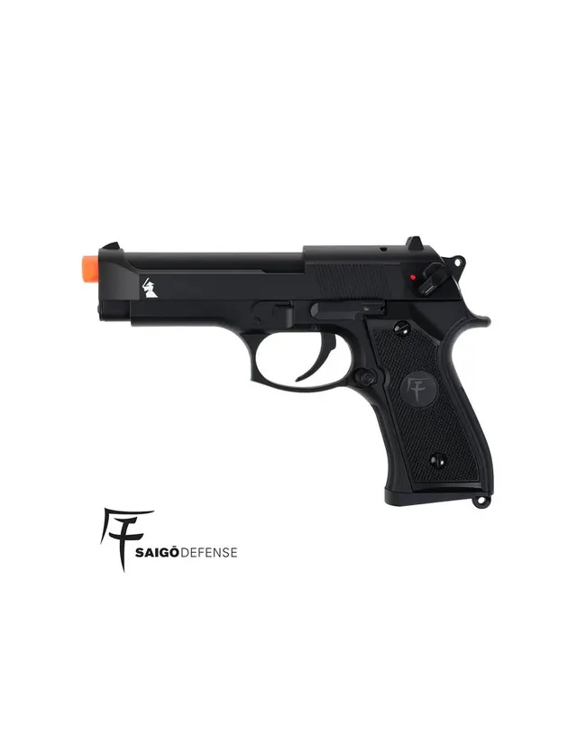 SAIGO DEFENSE YAKUZA 92 RED TIP AEP NEGRA
