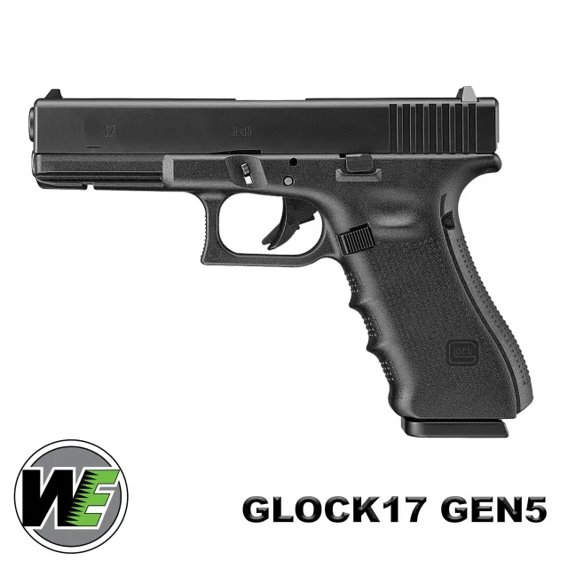 Pistol WE G17 V5 Full Metal Black