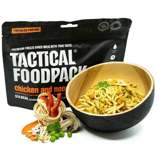 COMIDA TACTICAL FOODPACK NOODLES CON POLLO