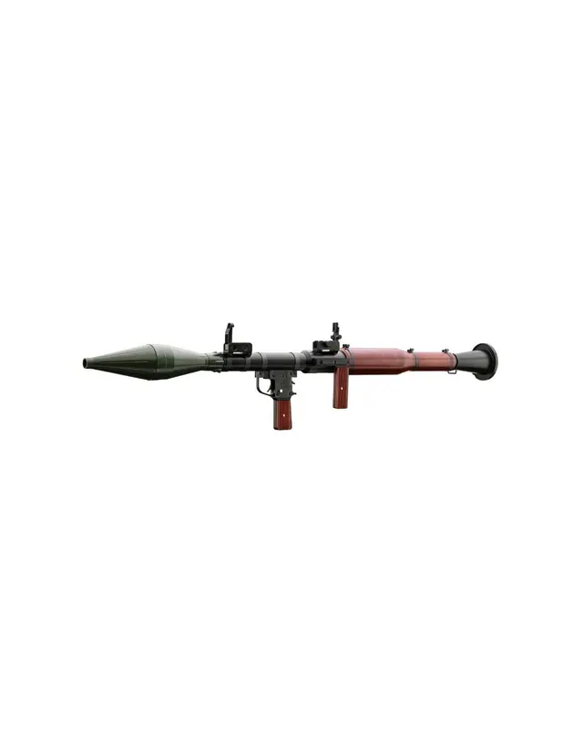 Lanzacohetes Airsoft RPG-7 metal y madera