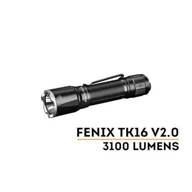 Linterna Policial y Vigilantes Seguridad Fénix TK16 3100 lúmenes  (incluye batería)