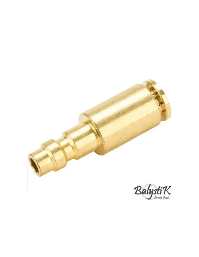 CONECTOR MACHO NIPPLE 8MM US - BALYSTIK