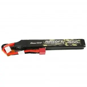 GENS ACE – BATTERIA LI-PO 7,4V 1500MAH 25C SDOPPIATA T-PLUG DEANS