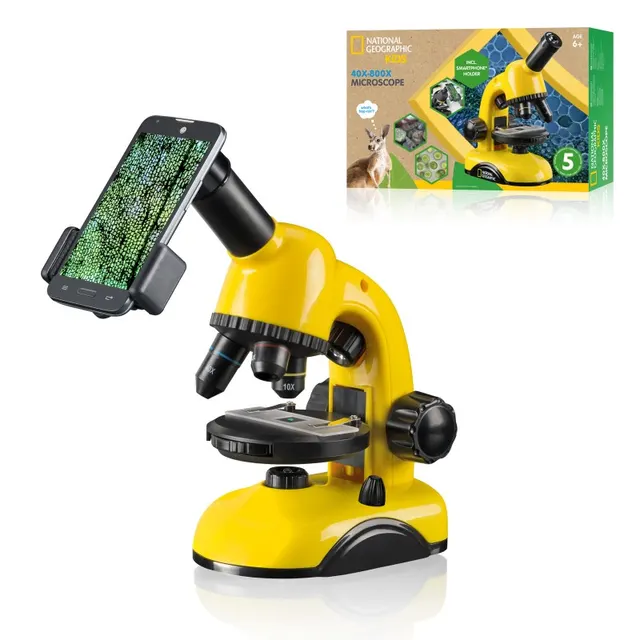 Juego de microscopios Biolux para estudiantes NATIONAL GEOGRAPHIC