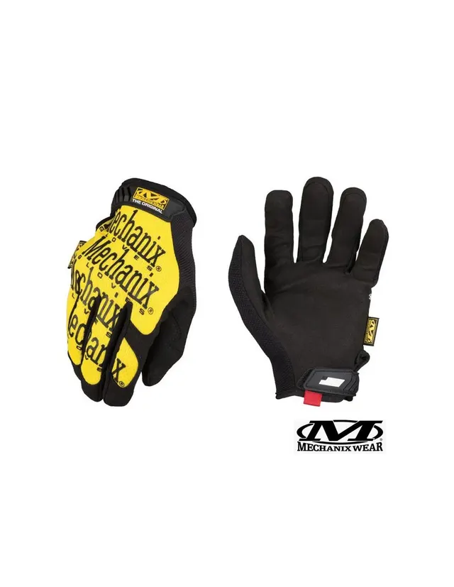 GUANTES MECHANIX ORIGINAL - AMARILLO