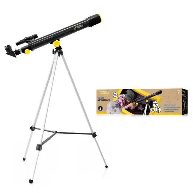 NATIONAL GEOGRAPHIC 50/600 AZ Telescopio