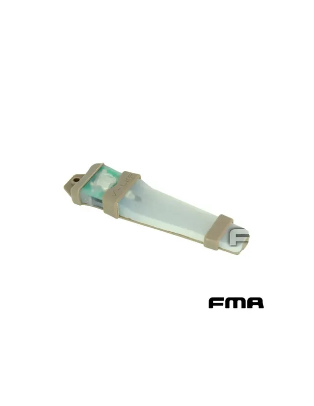 LUZ TACTICA FMA VELCRO VERDE ESTILO-V