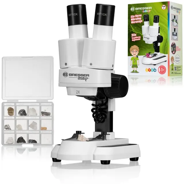 BRESSER JUNIOR 20x Stereo Microscopio