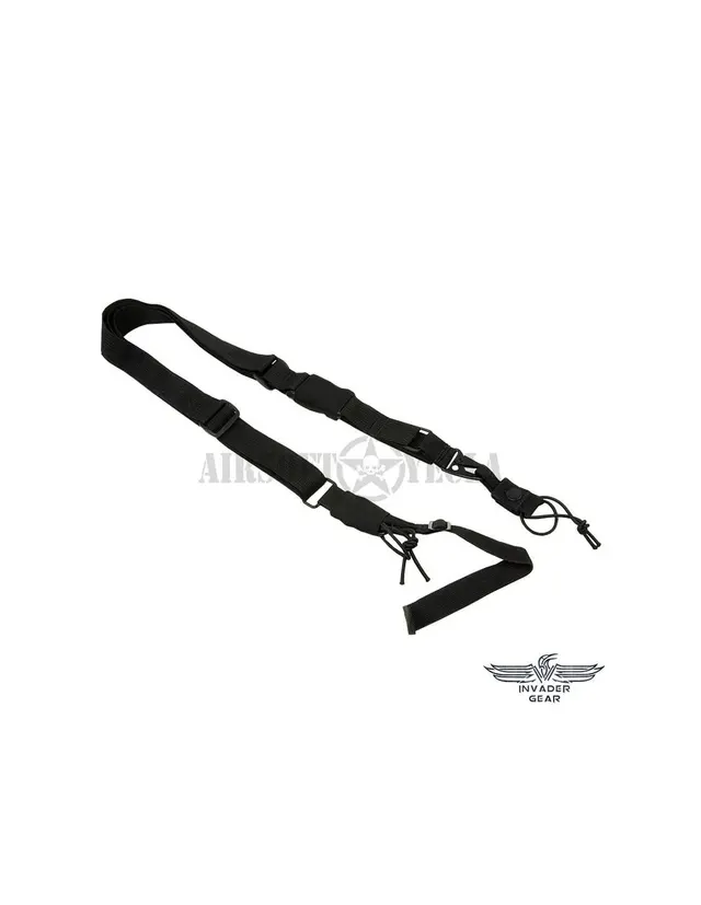 ESLINGA TX-3 NEGRA - INVADER GEAR