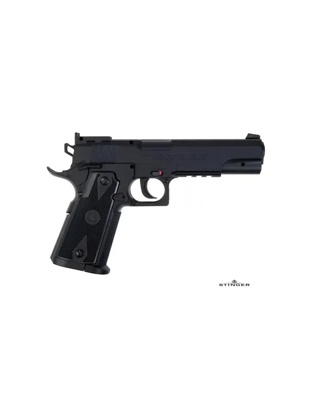 PISTOLA STINGER 1911 CO2 NEGRA 4.5