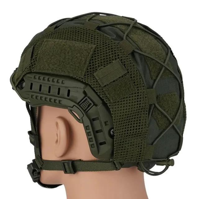 CUBRECASCO FAST VELCRO CYGNUS ARMORY HELMET COVER RANGER GREEN
