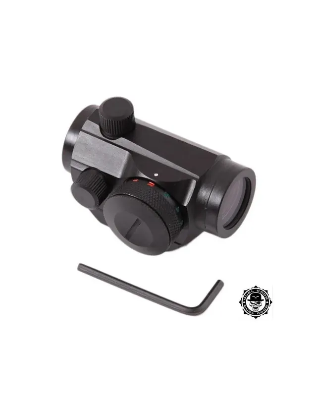 MIRA PUNTO ROJO Y VERDE COMPAC NEGRA - DUEL CODE