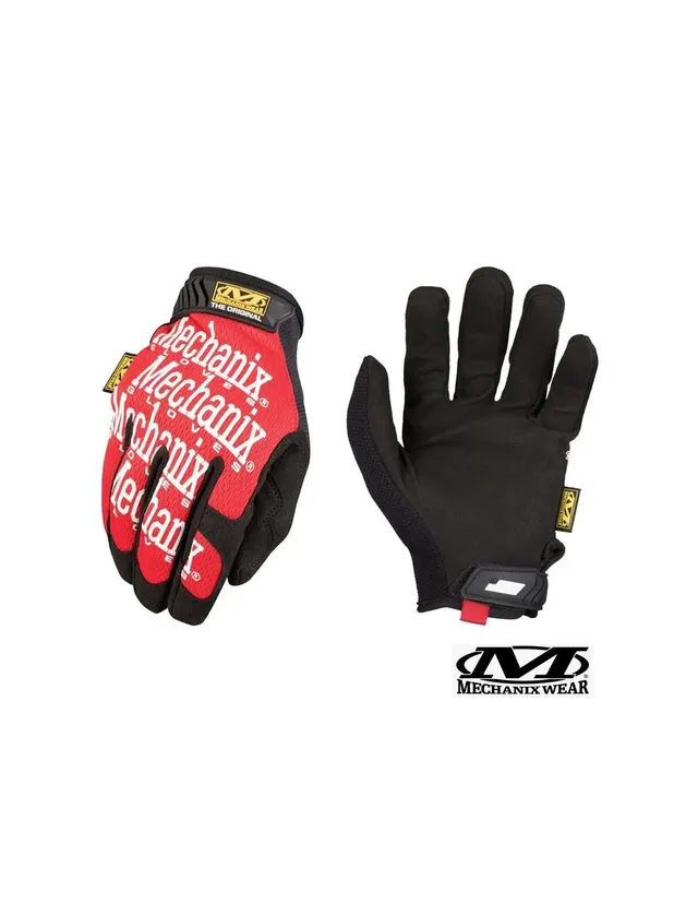 GUANTES MECHANIX ORIGINAL - ROJO