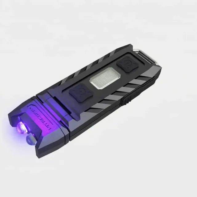 Linterna EDC con clip Thumb LEO 45 Lum. con UV - Nitecore