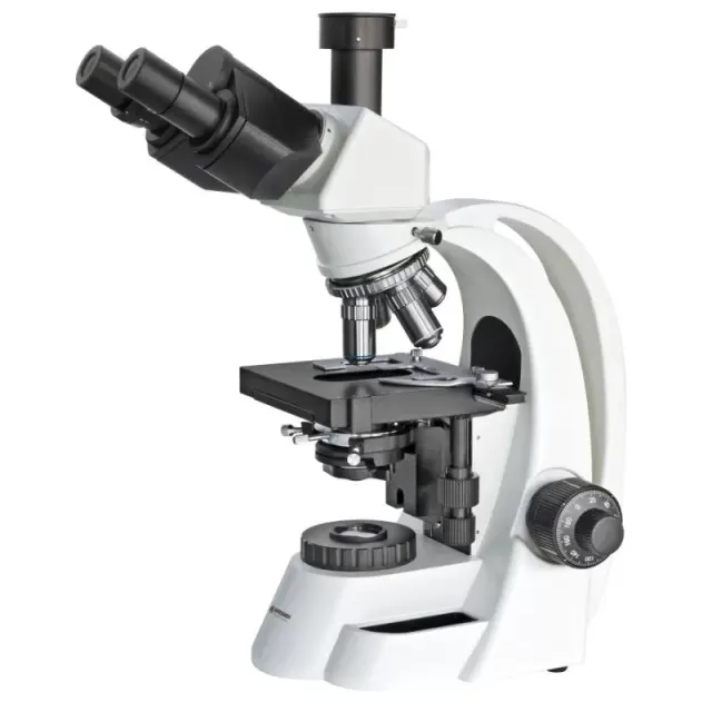 BRESSER Bioscience 40-1000x Trinocular Microscopio