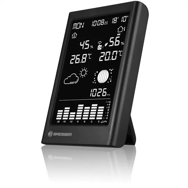 Estación meteorológica inalámbrica BRESSER MeteoTemp TBV