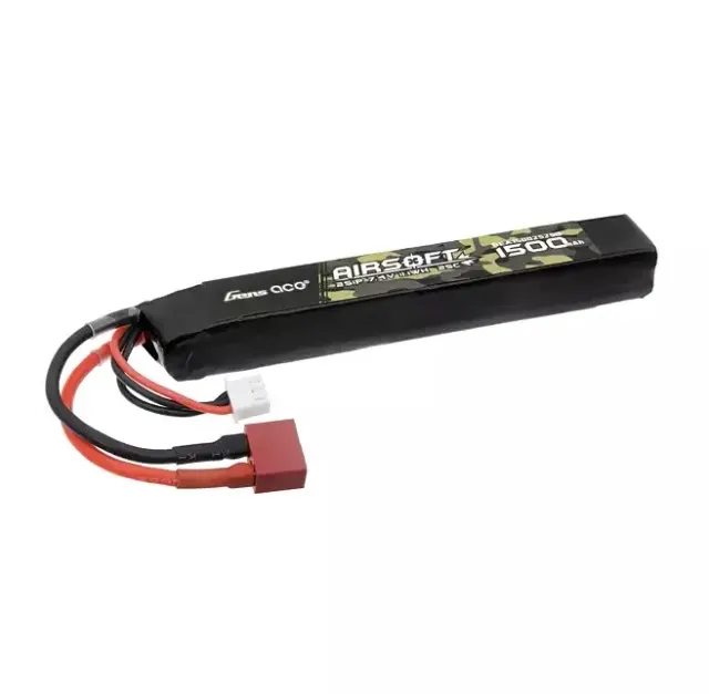 gens ace  batteria li-po 7,4v 1500mah 25c singola attacco deans