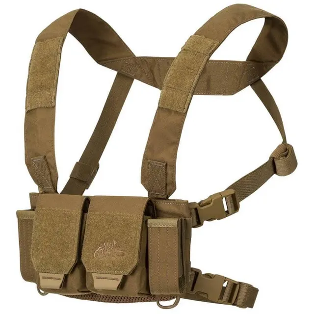 CHALECO CHEST RIG HELIKON-TEX COMPETITION MULTIGUN RIG COYOTE
