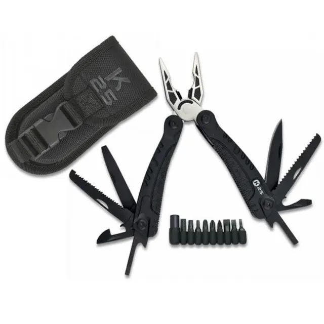 HERRAMIENTA ALICATE MULTIUSOS K25 33759 RUBBER COATED CON FUNDA