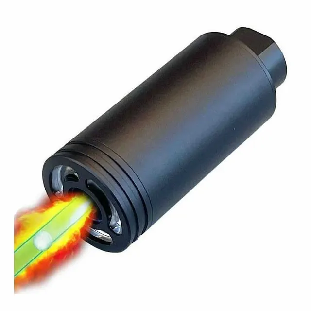 EXTERNO SILENCIADOR TRAZADOR SPITFIRE AIRSOFT TRACER (SIMULADOR DE FOGONAZO)