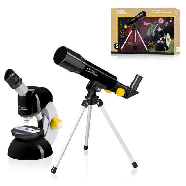 Juego de telescopio y microscopio NATIONAL GEOGRAPHIC