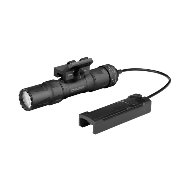 Tactical flashlight Olight Odin 1,500 lum. with remote push button and picatinny mount