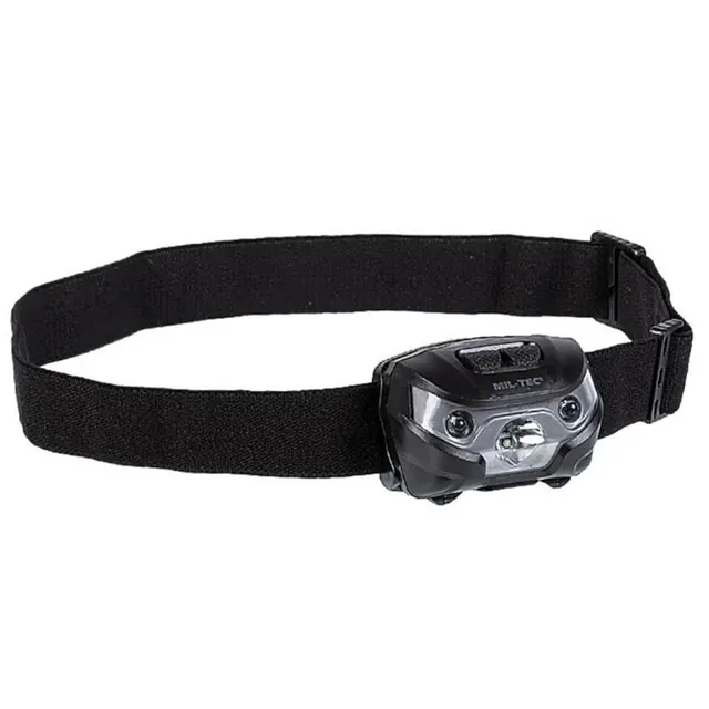 LINTERNA DE CABEZA MIL-TEC HEAD LAMP CREE XPE NEGRA