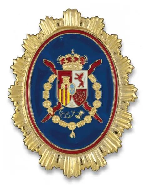 Chapa cartera GUARDIA REAL