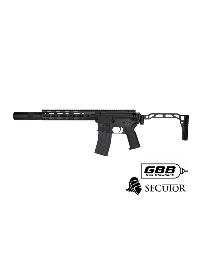 SECUTOR CENTURION III BLACK MWS GBB