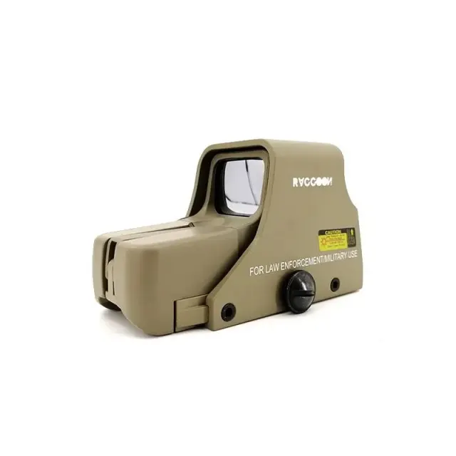 Red dot 551 tan Raccoon