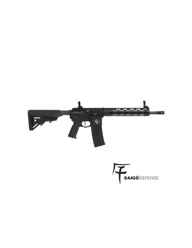 Réplica AEG Shogun Gure Black – Saigo Defense (ETU, 330 FPS)