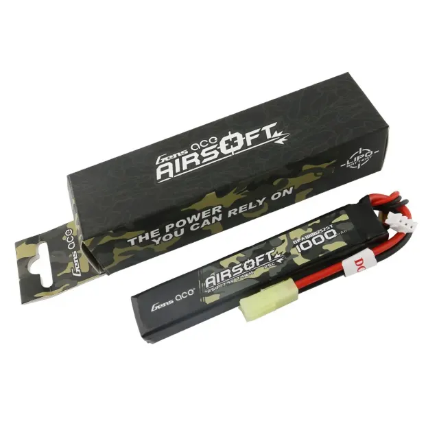 gens ace batteria li-po 7,4v 1000mah 25c singola