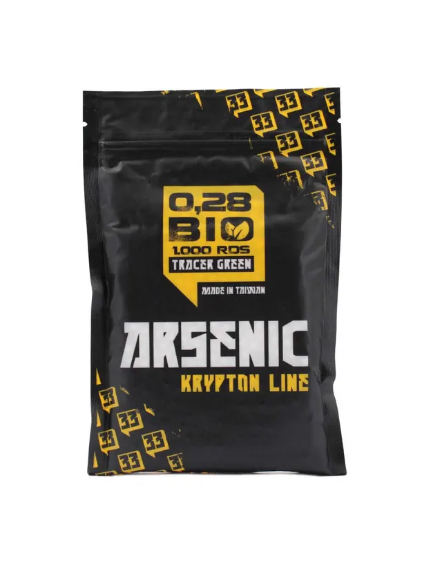 Bolas Krypton BIO Tracer 0,28 g 6 mm 1000 BBs - Arsenic