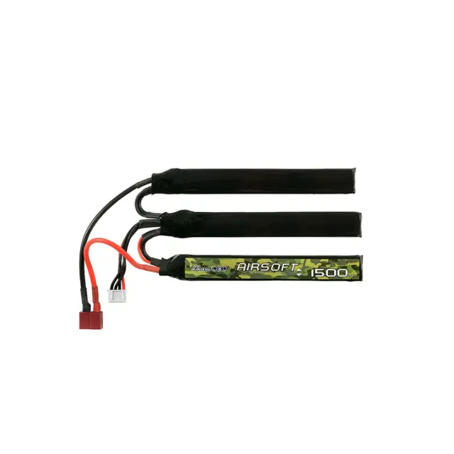 gens ace  batteria li-po 11,1v 1500mah 25c tripla attacco t-plug deans
