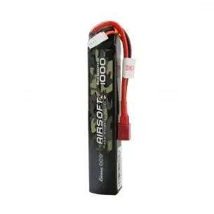gens ace batteria li-po 7,4v 1000mah 25c singola deans t-plug