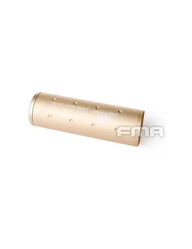 SILENCIADOR CORTO 108MM NAVY SEALS - TAN