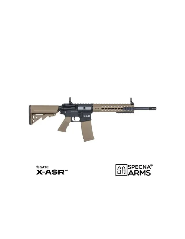 Rifle eléctrico SA-F02 FLEX GATE X-ASR GEN.2 HALF-TAN - Specna Arms