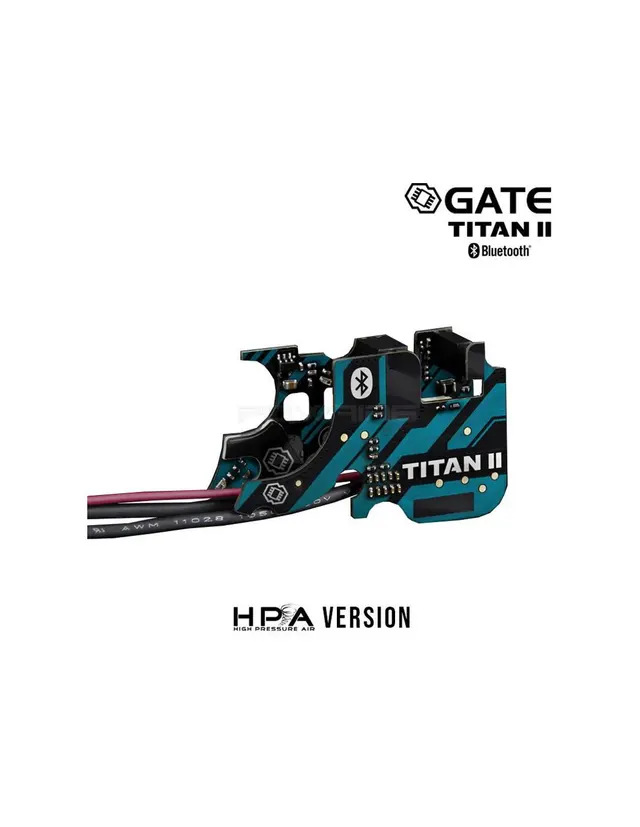 GATE TITAN II basic version Bluetooth para V2 GB HPA - Cableado trasero
