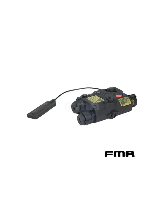 LINTERNA LASER ROJO AN/PEQ-15 FMA NEGRO