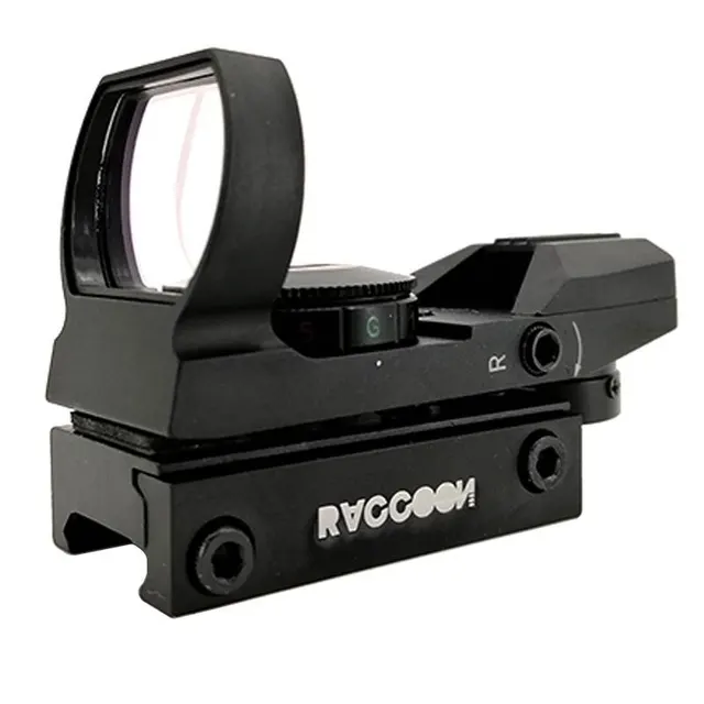 MIRA PUNTO ROJO REFLEX RACCOON AKEDO RRD009 NEGRO