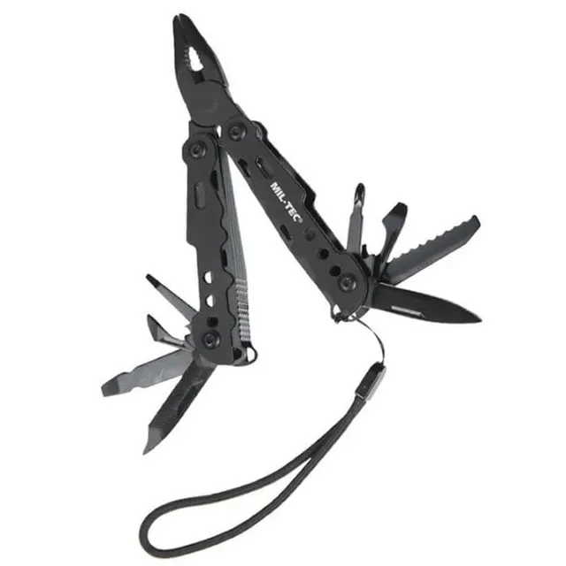 HERRAMIENTA ALICATE MULTIUSOS MIL-TEC BLACK MULTI TOOL SMALL WITH CASE