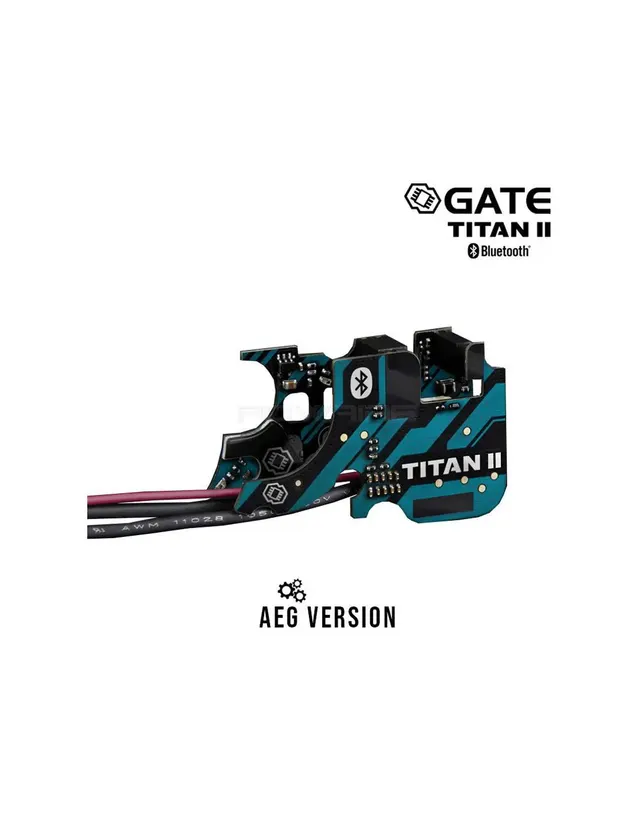 GATE TITAN II basic version Bluetooth para V2 GB AEG - Cableado frontal