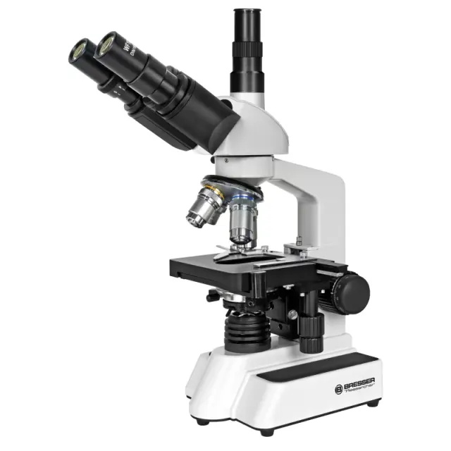 BRESSER Researcher Trino 40-1000x Microscopio