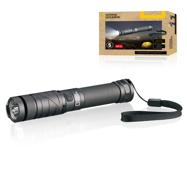 Linterna LED RG de 800 lm NATIONAL GEOGRAPHIC ILUMINOS 800