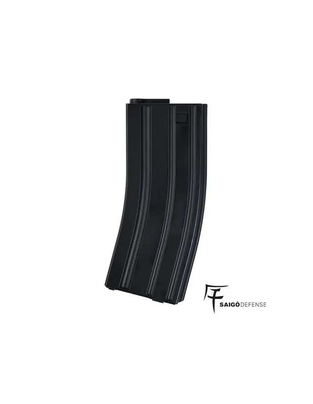 CARGADOR POLIMERO AEG M4 140 RDS NEGRO SAIGO