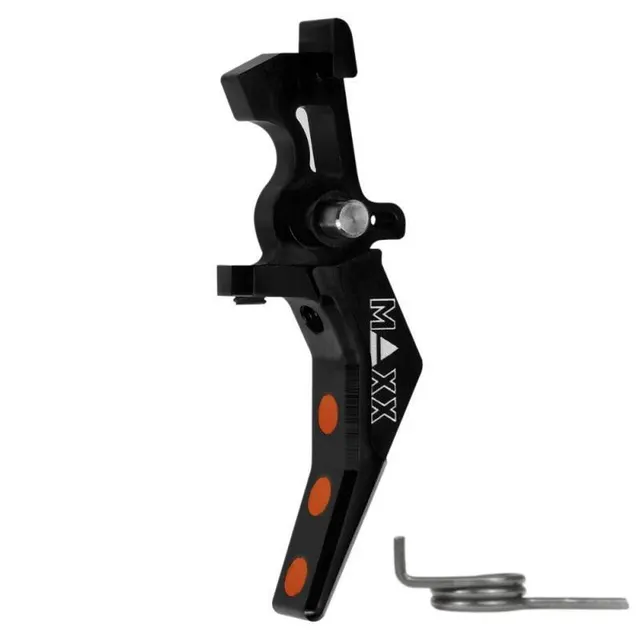 Gatillo CNC Aluminio Speed Estilo B MAXX MODEL Negro
