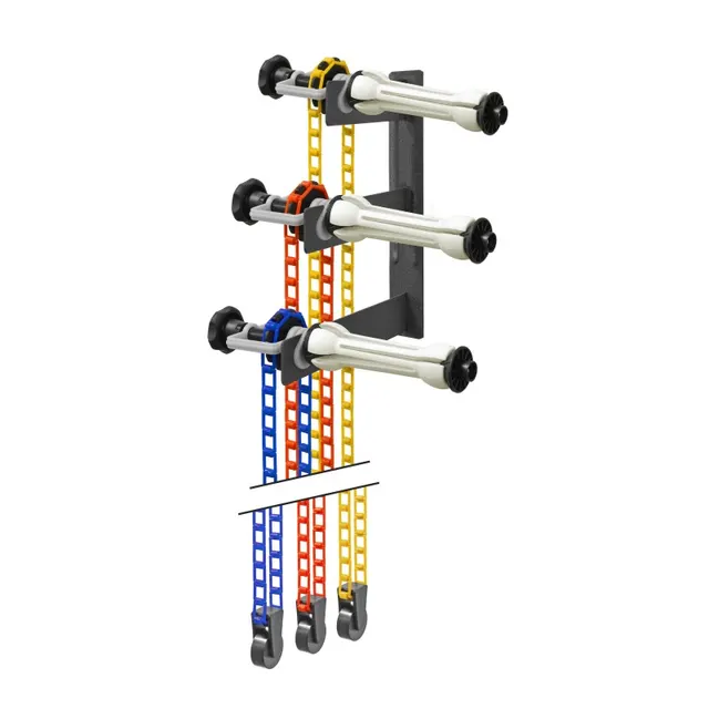 BRESSER MB-1 Sistema de fondo para 3 fondos – Montaje en pared o techo